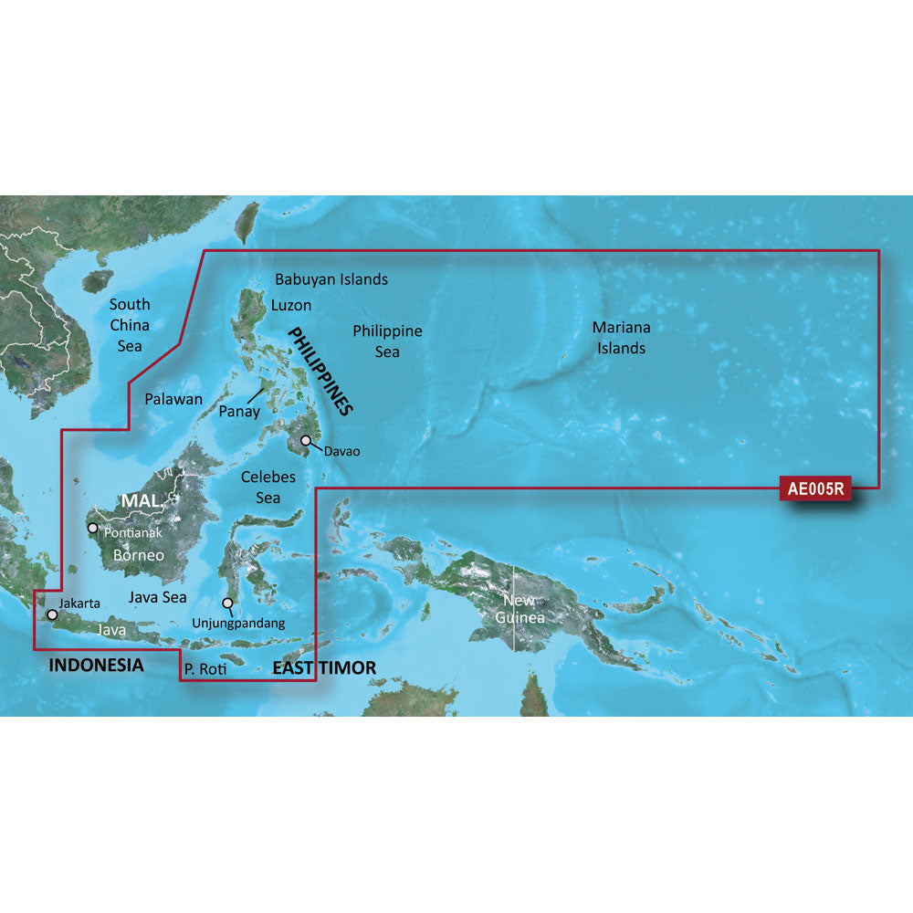 Garmin BlueChart® g3 HD - HXAE005R - Phillippines - Java - Mariana Islands - microSD™/SD™ - 010-C0880-20