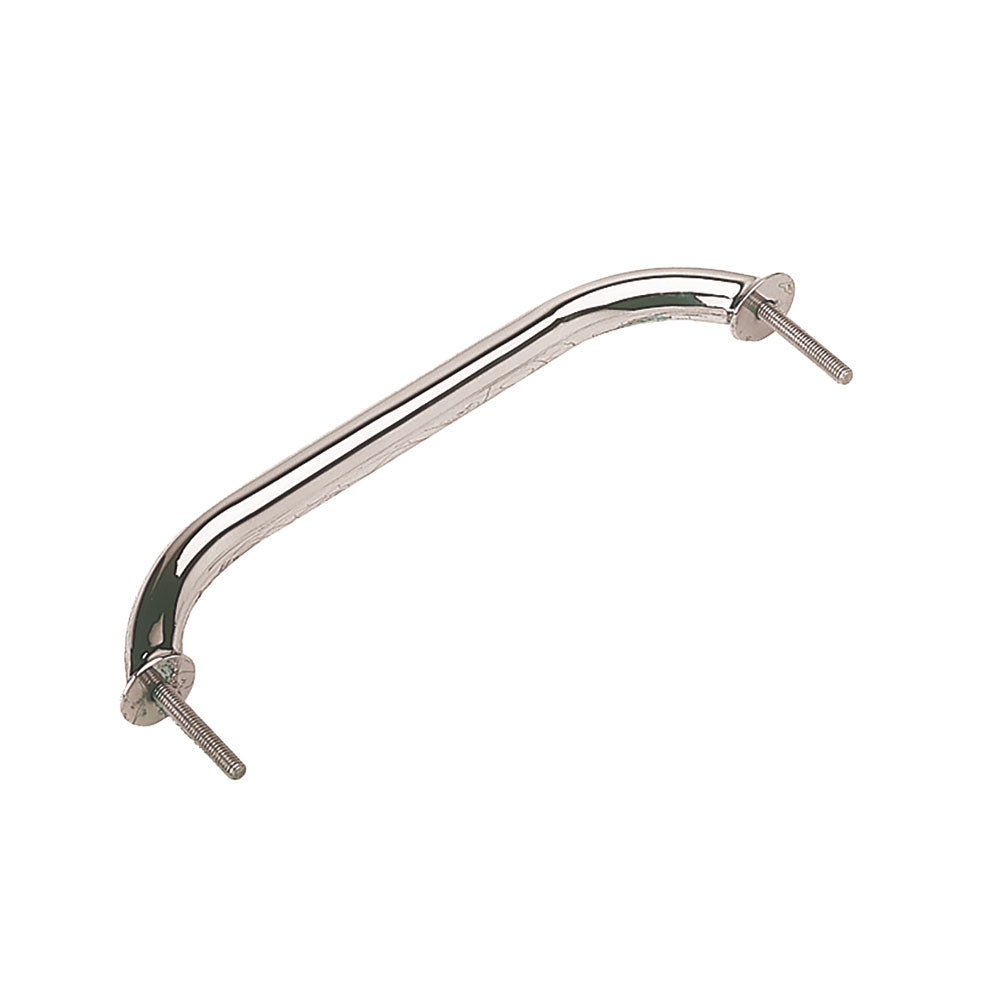 Stainless Steel Stud Mount Flanged Hand Rail w/Mounting Flange - 24" - 254224-1