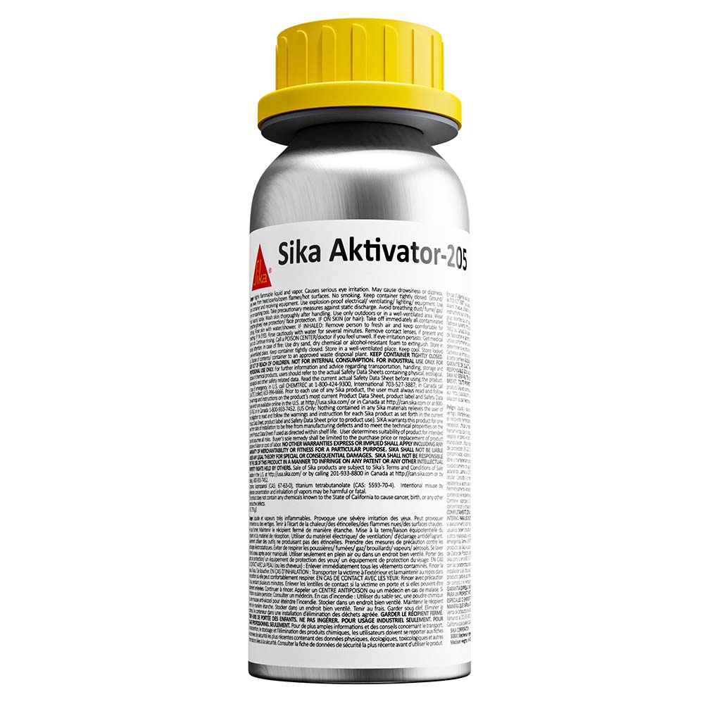 Sika Aktivator-205 Clear 250ml Bottle - 108616