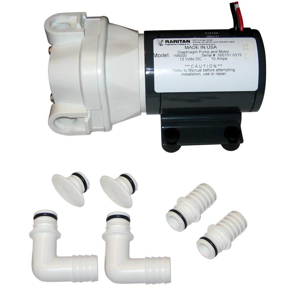 Raritan Diaphragm Intake Pump - 12v - 166000