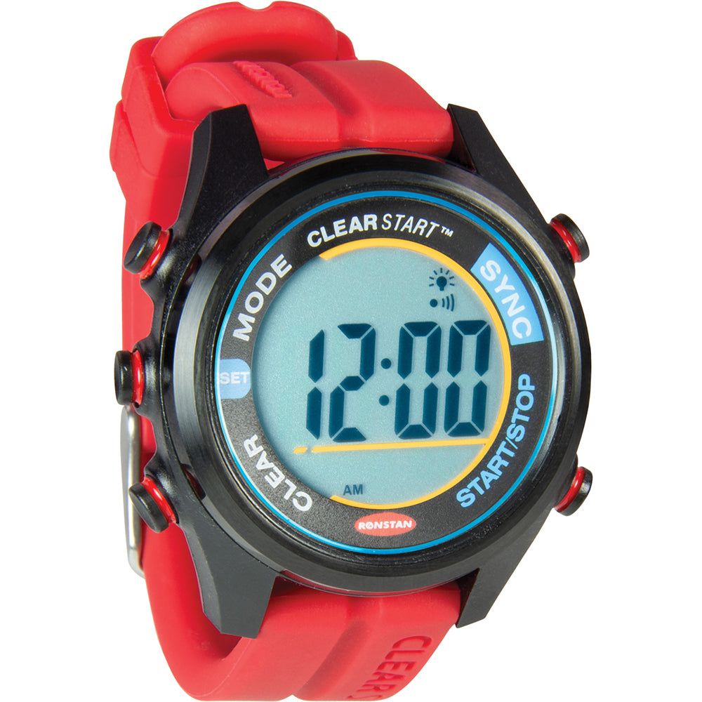 Ronstan ClearStart™ 40mm Sailing Watch- Red - RF4054