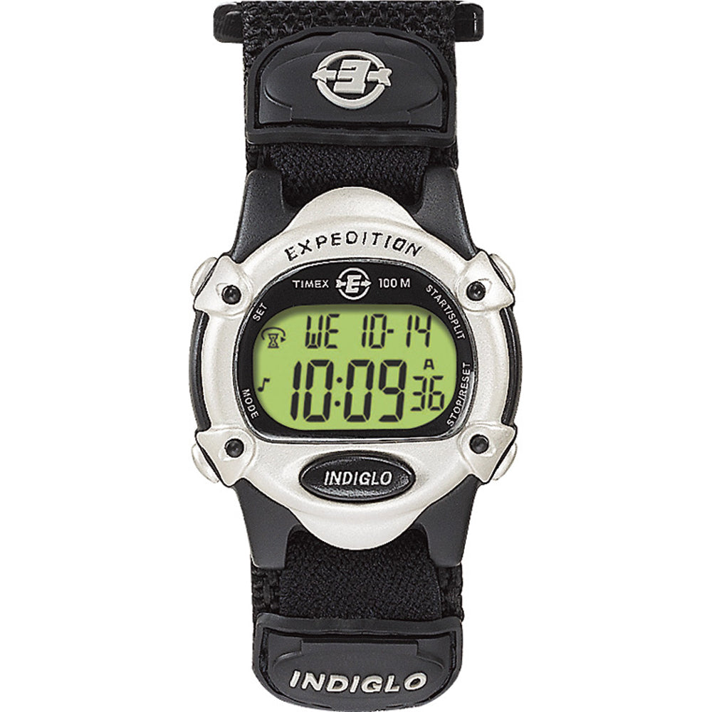 Timex Expedition® Women's Chrono Alarm Timer - Silver/Black - T47852