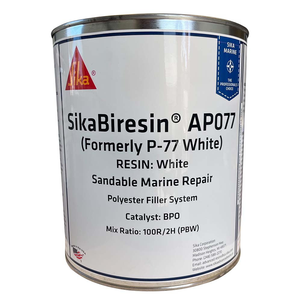 Sika SikaBiresin® AP077 White Gallon BPO Hardener Required - 606547