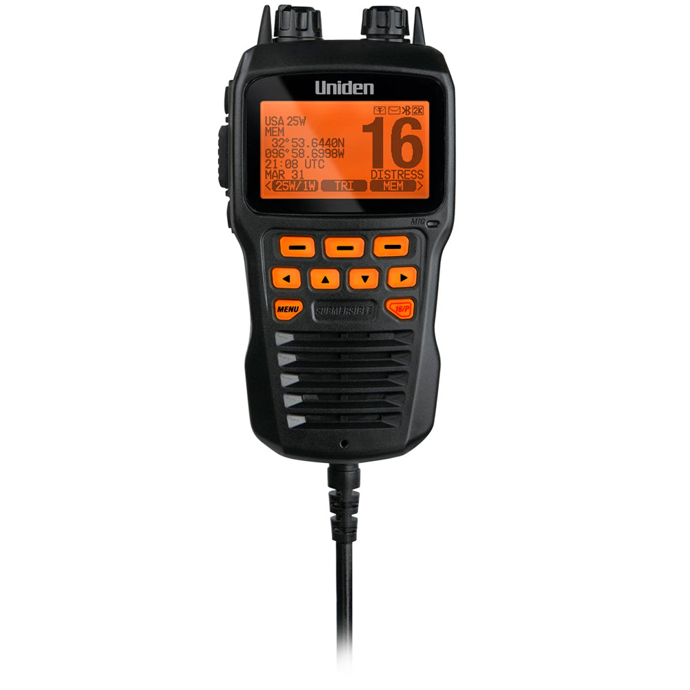 Uniden Remote Mic f/UM725 VHF Radios - Black - UMRMICBK