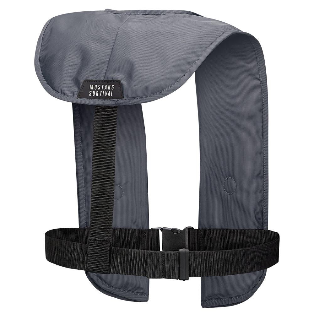 Mustang MIT 100 Inflatable Manual PFD - Admiral Gray - MD2014/03-191