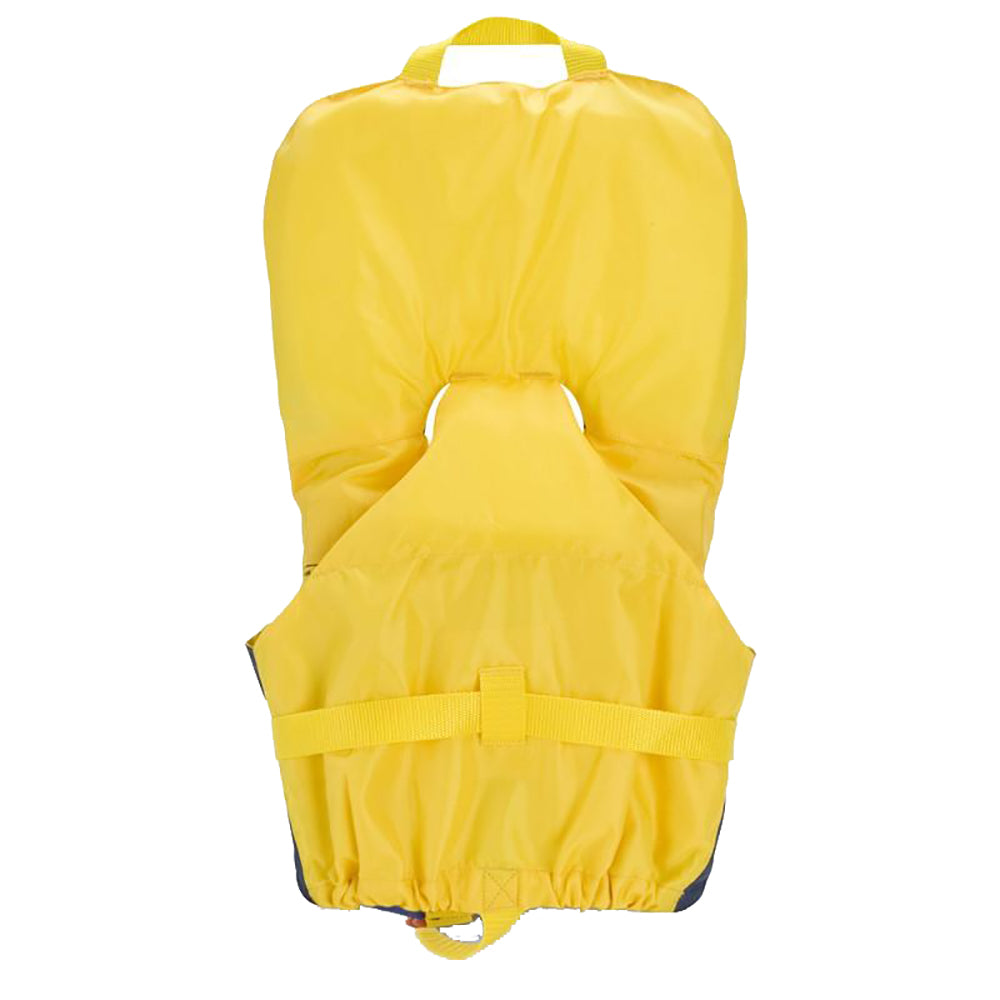 MTI Infant Life Jacket w/Collar - Yellow/Navy - 0-30lbs - MV201I-844