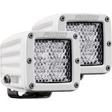 RIGID Industries D-Series PRO Hybrid-Diffused LED - Pair - White - 602513