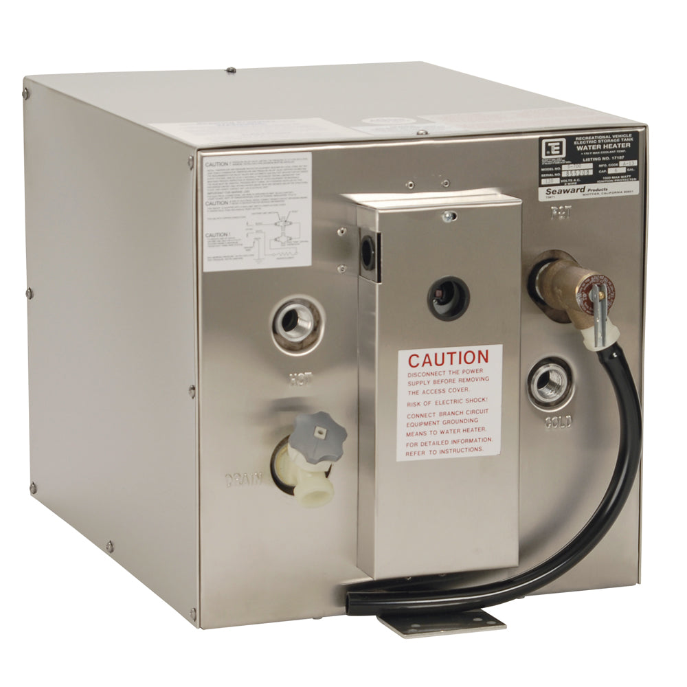 Whale Seaward 6 Gallon Hot Water Heater w/Rear Heat Exchanger - Stainless Steel - 120V - 1500W - S700