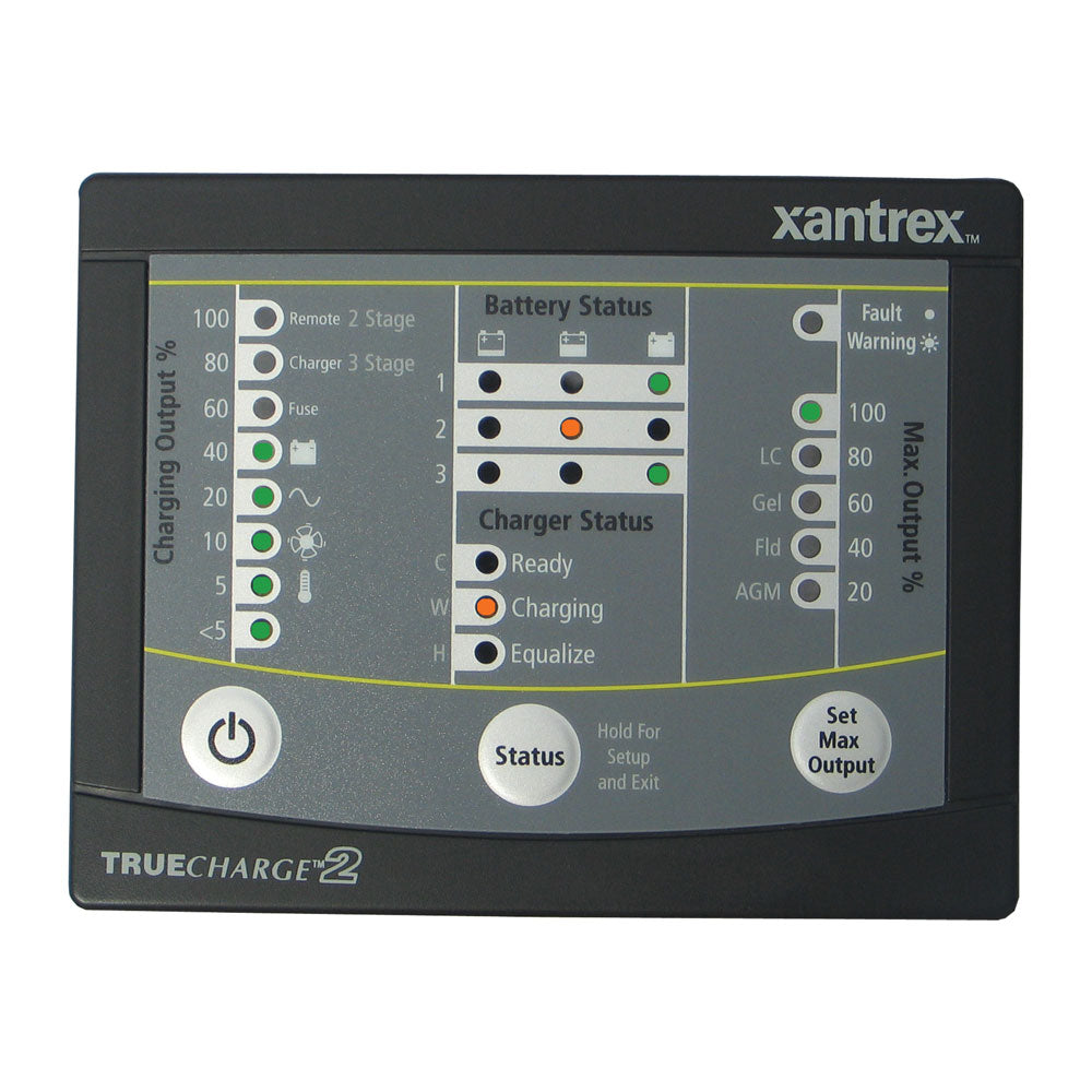 Xantrex TRUE<i>CHARGE</i>2 Remote Panel f/20 & 40 & 60 AMP (Only for 2nd generation of TC2 chargers) - 808-8040-01