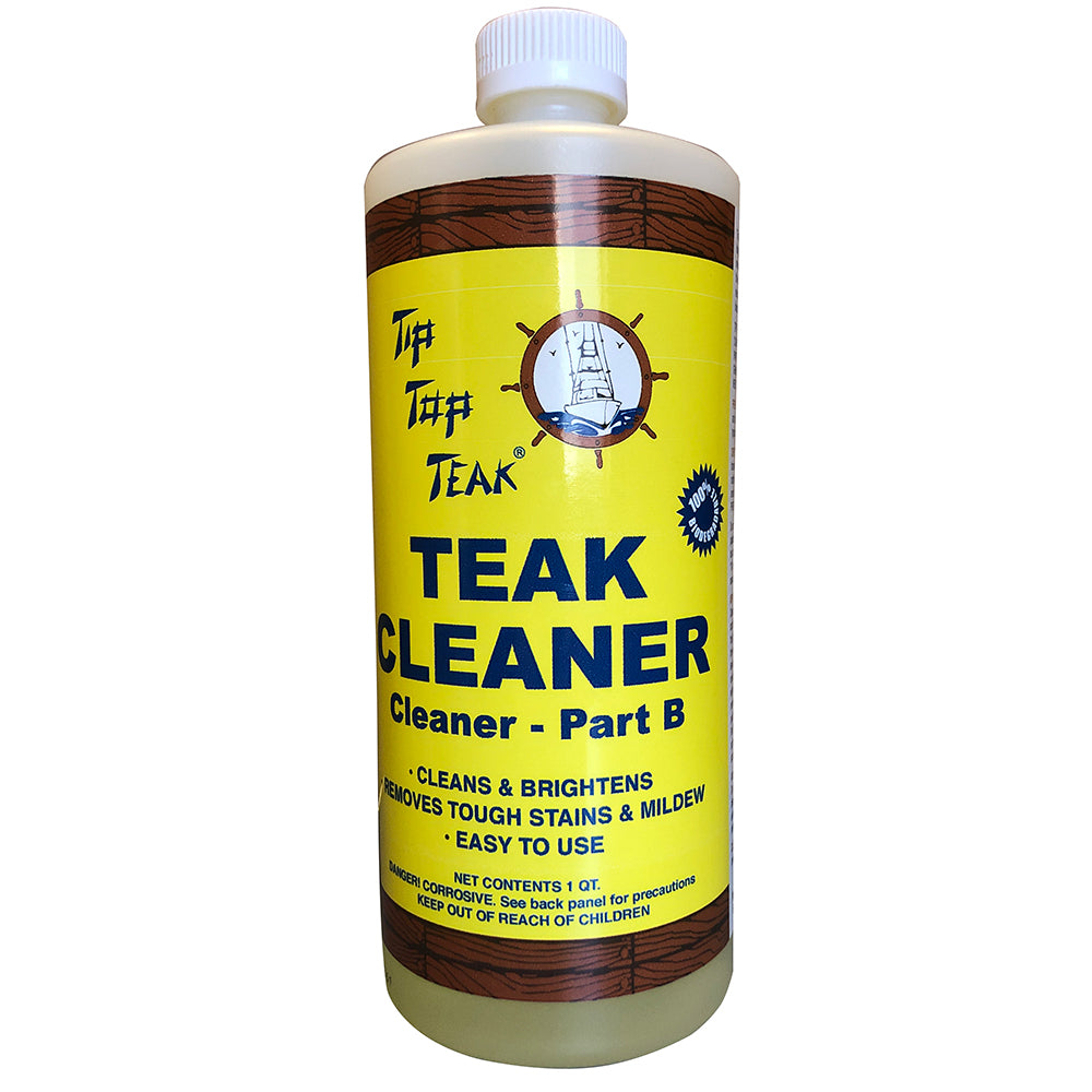 Tip Top Teak Cleaner Part B - Quart - TC862