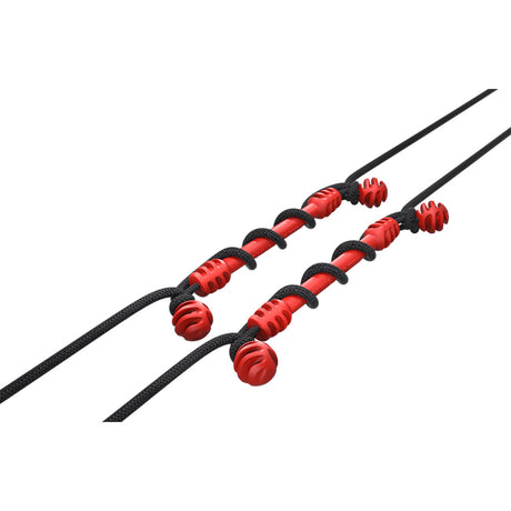 Snubber - Buoy Red Snubber Twist - Pair - S61206