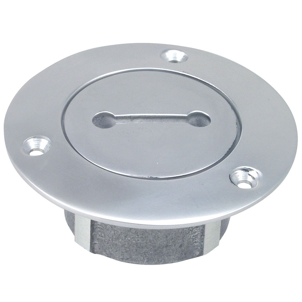 Perko 1" Chrome Unmarked Pipe Deck Plate - 0528006CHR