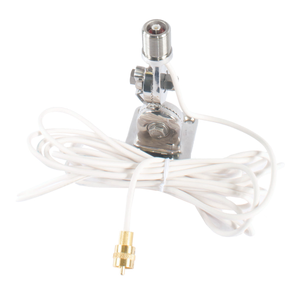 Shakespeare Quick Connect SS Mount w/Cable f/Quick Connect Antenna - QCM-S