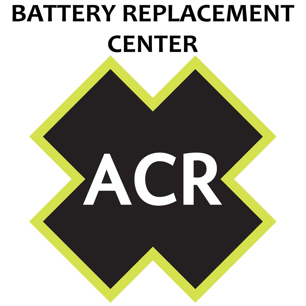 ACR FBRS 400 & 425 Battery Replacement Service - PLB 400 & PLB 425 Includes 1105 Battery Parts & Labor - 1105.91 - CW85684 - Avanquil