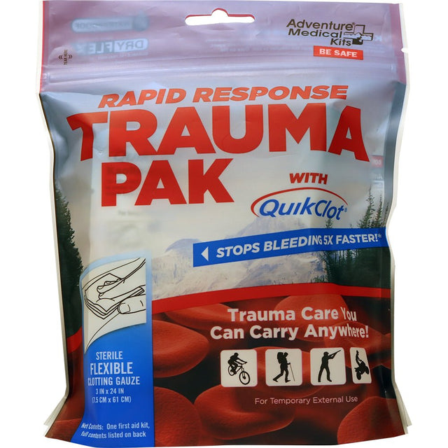 Adventure Medical Rapid Response Trauma Pak w/QuikClot® - 2064-0294 - CW58303 - Avanquil