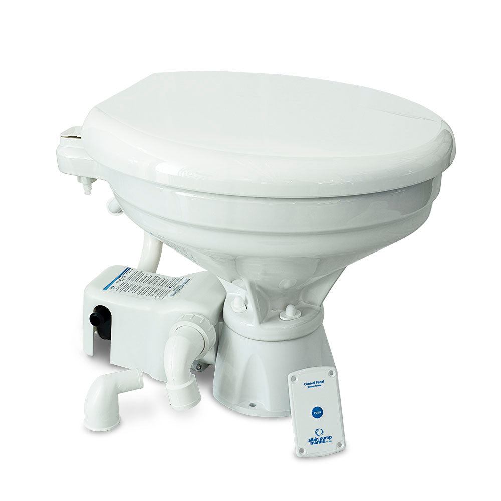 Albin Pump Marine Toilet Standard Electric EVO Comfort - 12V - 38900 - CW73539 - Avanquil