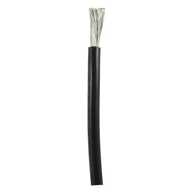 Ancor Black 1/0 AWG Battery Cable - Sold By The Foot - 1160-FT - CW48297 - Avanquil
