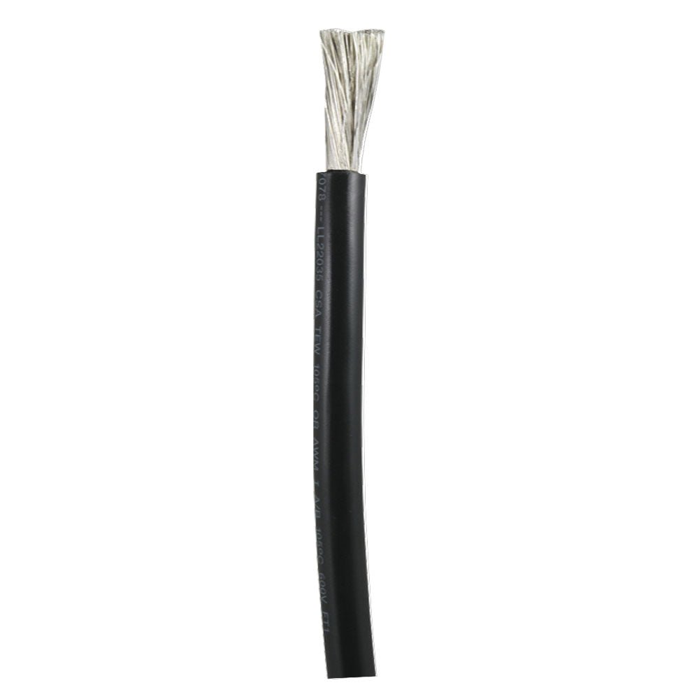 Ancor Black 2/0 AWG Battery Cable - Sold By The Foot - 1170-FT - CW48303 - Avanquil