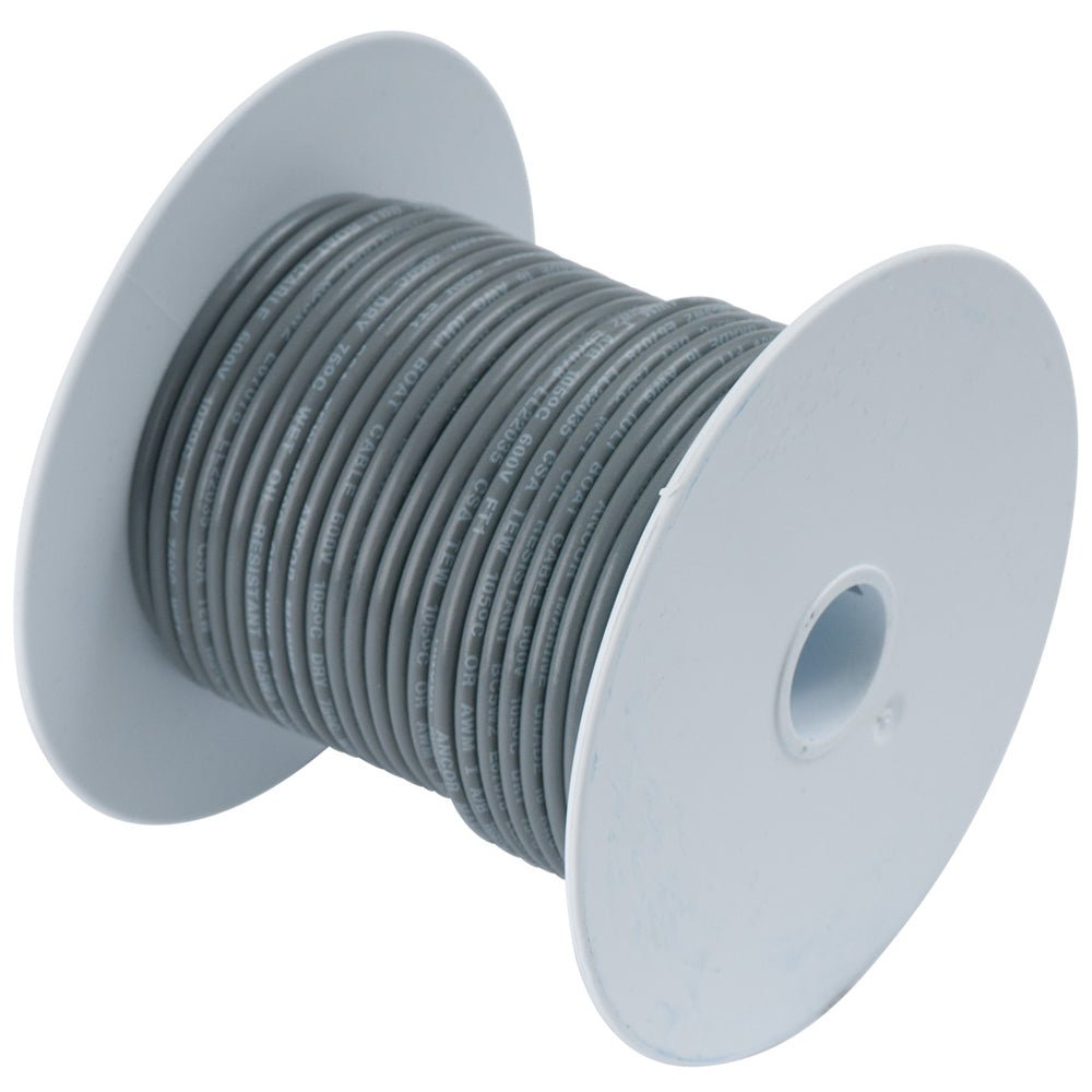 Ancor Grey 18 AWG Tinned Copper Wire - 100' - 100410 - CW60269 - Avanquil