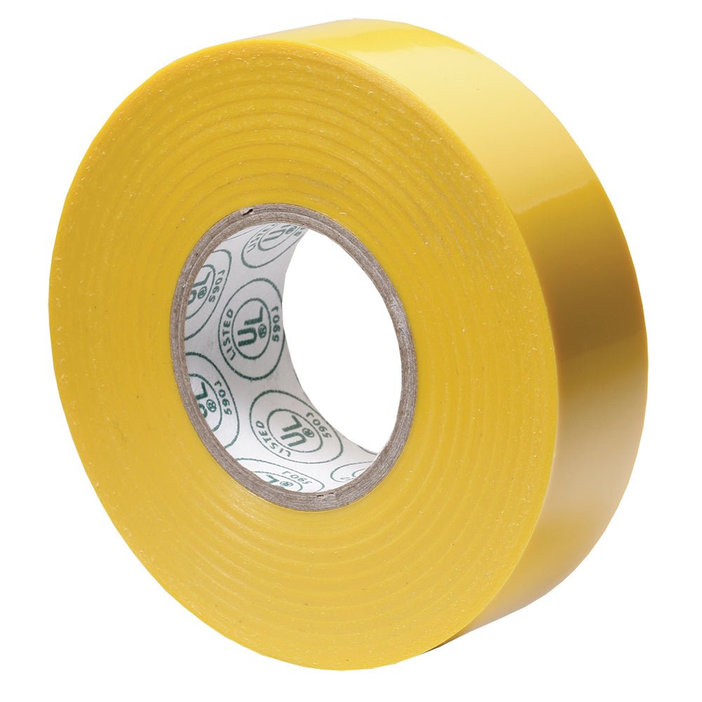 Ancor Premium Electrical Tape - 3/4" x 66' - Yellow - 338066 - CW59981 - Avanquil