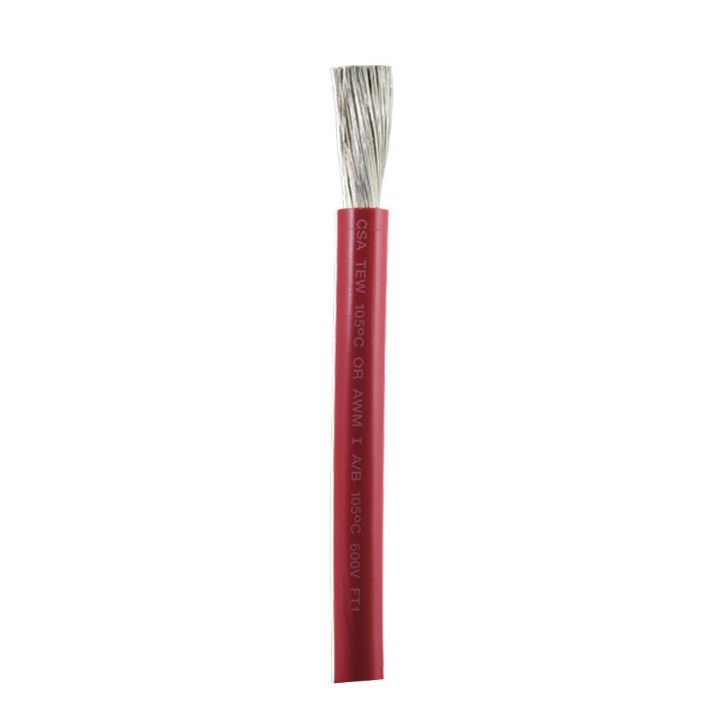 Ancor Red 1/0 AWG Battery Cable - Sold By The Foot - 1165-FT - CW48299 - Avanquil