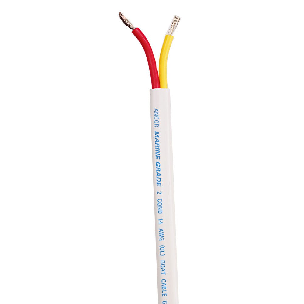 Ancor Safety Duplex Cable - 16/2 - 2x1mm² - Red/Yellow - Sold By The Foot - 1247-FT - CW48628 - Avanquil
