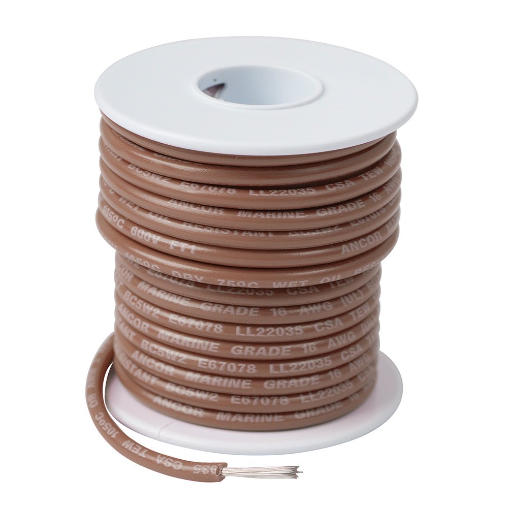 Ancor Tan 12 AWG Tinned Copper Wire - 100' - 105810 - CW68273 - Avanquil
