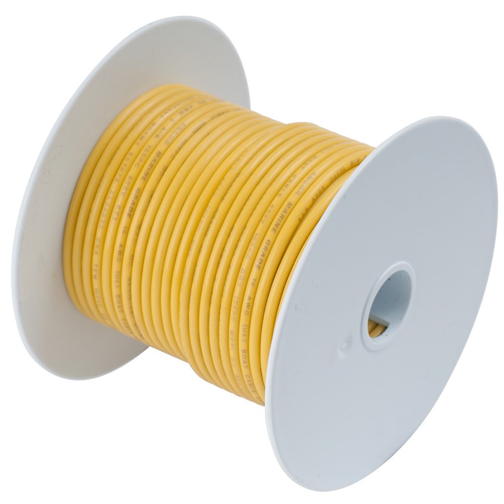 Ancor Yellow 10 AWG Tinned Copper Wire - 1,000' - 109099 - CW60922 - Avanquil