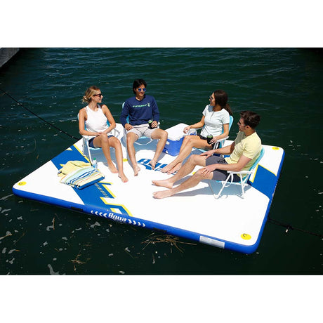 Aqua Leisure 10' x 8' Inflatable Deck - Drop Stitch - APR20924 - CW90476 - Avanquil