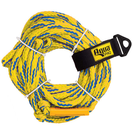 Aqua Leisure 4-Person Floating Tow Rope - 4,100lb Tensile - Yellow - APA20452 - CW90483 - Avanquil