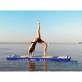 Aqua Leisure 8' x 3' Inflatable Marine Deck/Yoga Mat - APL21349 - CW90477 - Avanquil