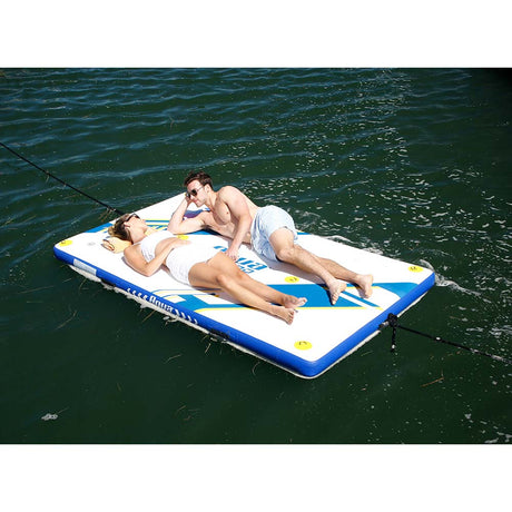 Aqua Leisure 8' x 5' Inflatable Deck - Drop Stitch - APR20923 - CW90475 - Avanquil