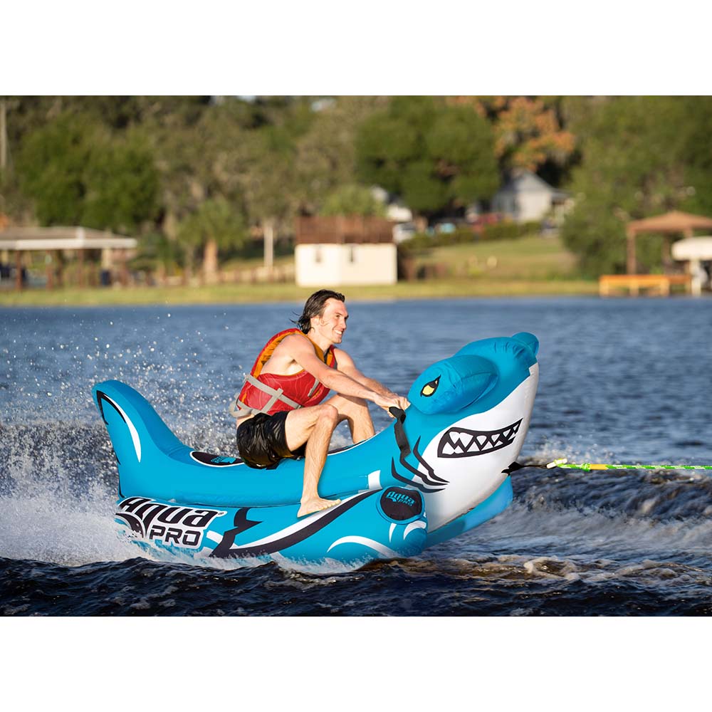 Aqua Leisure 82" Water Sport Towable "Hammerhead - The Shark" - 2-Rider - APT21226 - CW90479 - Avanquil