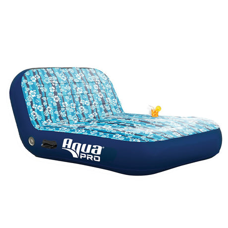 Aqua Leisure Ultra Cushioned Comfort Lounge Hawaiian Wave Print - 2-Person - APL17011S2 - CW87381 - Avanquil