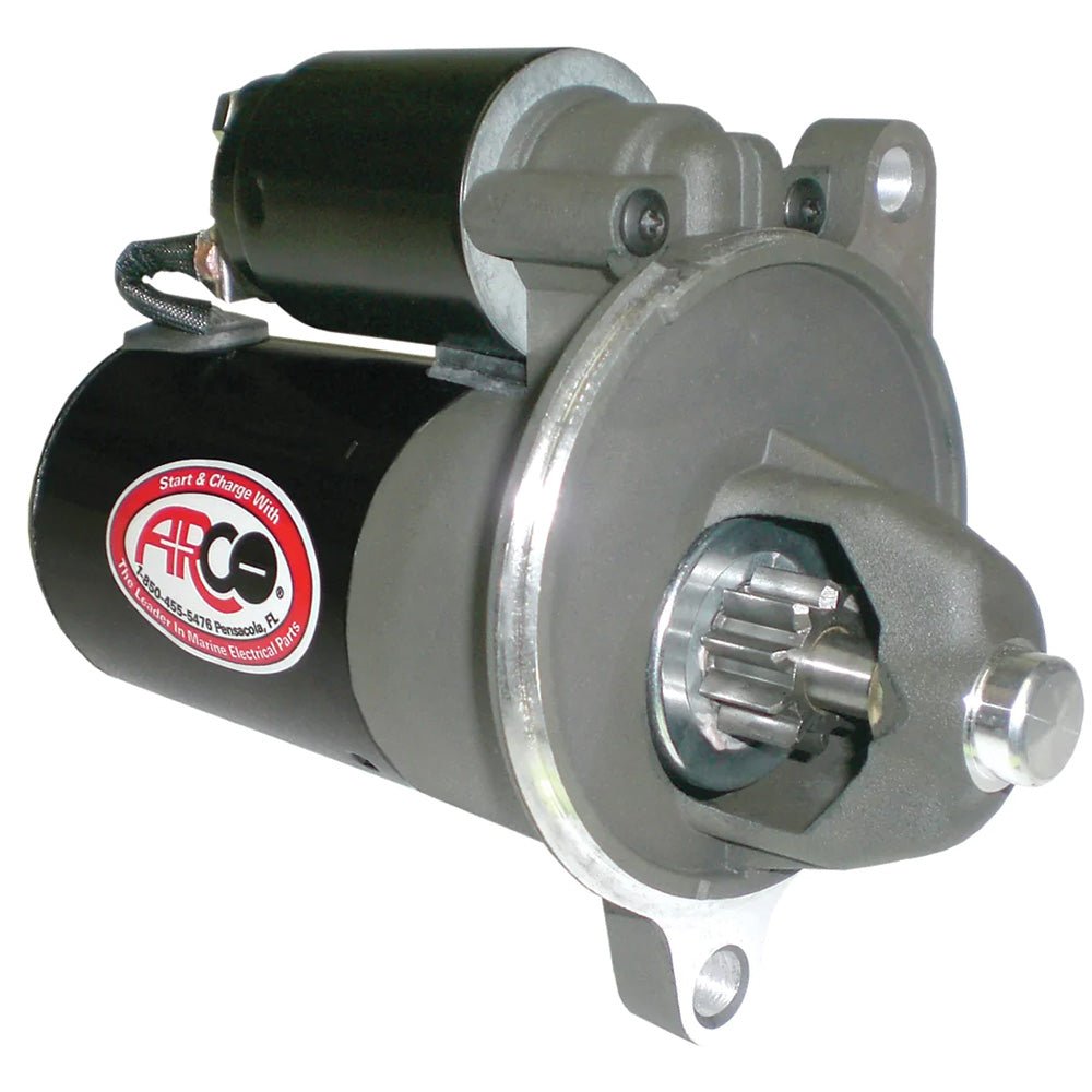 ARCO Marine High-Performance Inboard Starter w/Gear Reduction & Permanent Magnet - Clockwise Rotation - 70200 - CW97183 - Avanquil