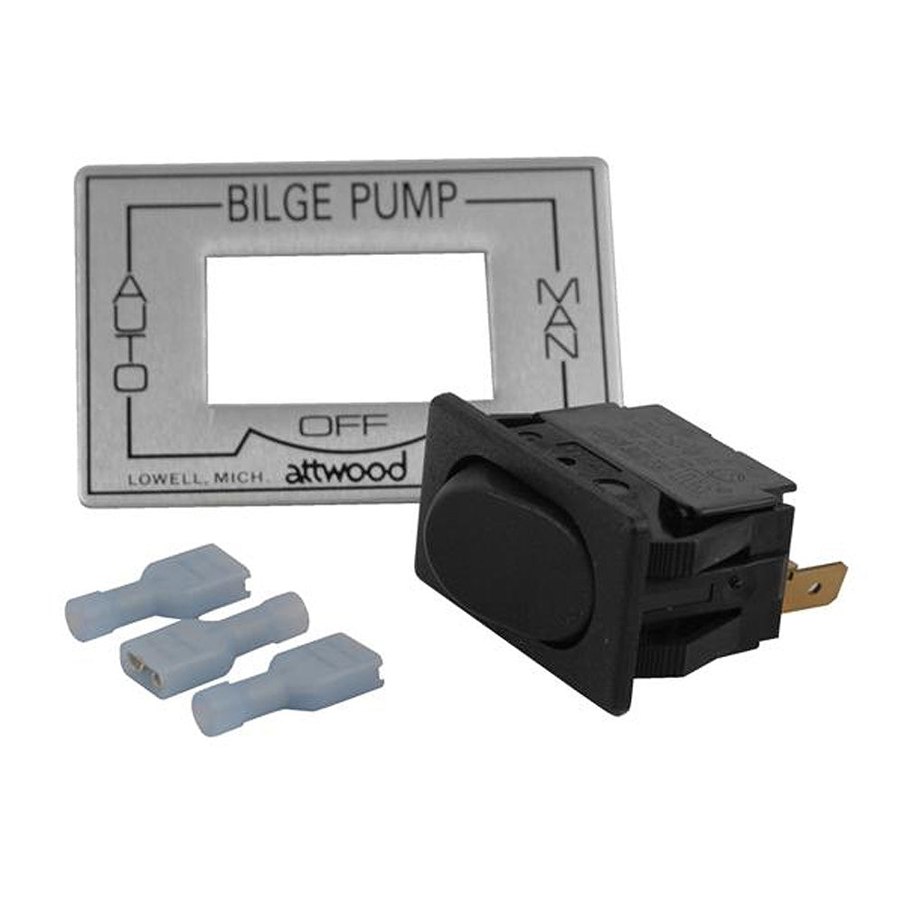 Attwood 3-Way Auto/Off/Manual Bilge Pump Switch - 7615A3 - CW43920 - Avanquil