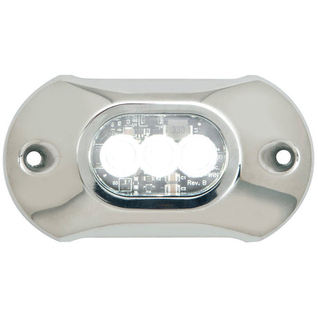 Attwood Light Armor Underwater LED Light - 3 LEDs - White - 65UW03W-7 - CW54557 - Avanquil