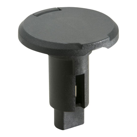 Attwood LightArmor Plug-In Base - 2 Pin - Black - Round - 910R2PB-7 - CW69525 - Avanquil