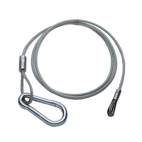Attwood Outboard Motor Safety Cable - 3/32" Diameter x 50" Long - 11664-3 - CW98369 - Avanquil