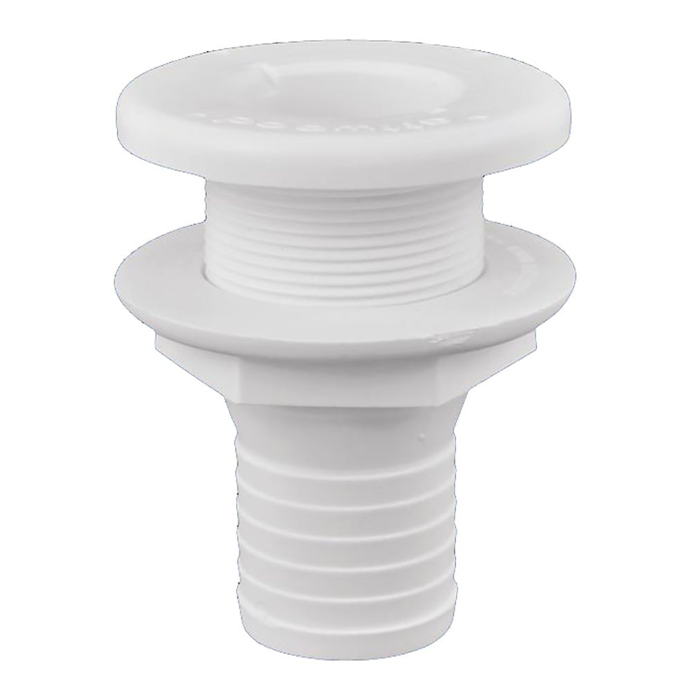 Attwood Plastic Thru-Hull Fitting - 1-1/2" - White - 721415 - CW67101 - Avanquil
