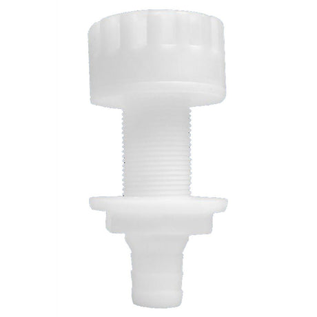 Attwood Plastic White Thru-Hull With Strainer - 3/4" Inner Diameter - 725433 - CW98110 - Avanquil