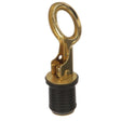 Attwood Snap-Handle Brass Drain Plug - 1" Diameter - 7524A7 - CW98116 - Avanquil