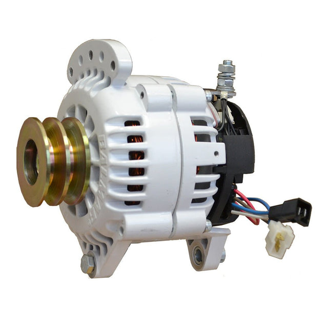 Balmar Alternator 100 AMP 12V 3.15" Dual Foot Saddle Dual Pulley w/Isolated Ground - 60-120-DV - CW97447 - Avanquil
