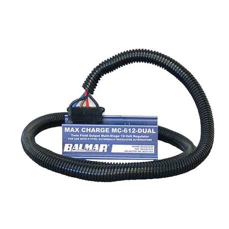 Balmar Dual MC612 Multi-Stage 12V Regulator w/Harness - MC-612-DUAL-H - CW88502 - Avanquil