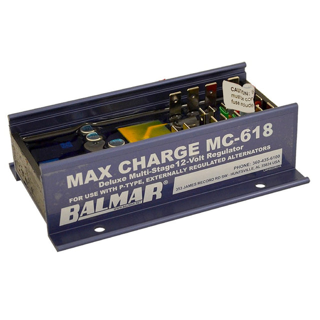 Balmar Max Charge MC618 Multi-Stage Regulator w/o Harness - 12V - MC-618 - CW89458 - Avanquil