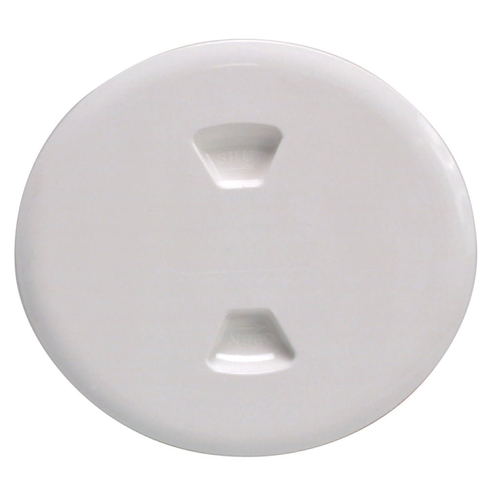 Beckson 5" Twist-Out Deck Plate - White - DP50-W - CW46440 - Avanquil