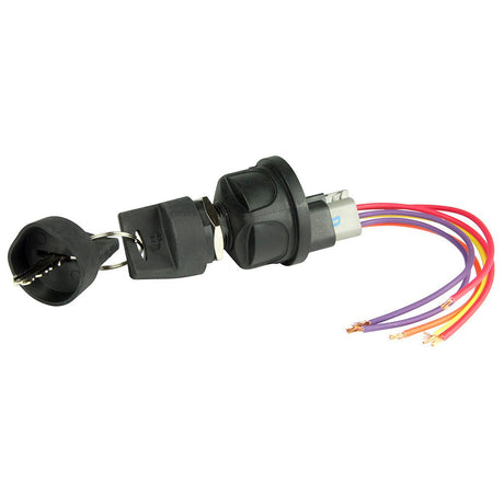 BEP 4-Position Sealed Nylon Ignition Switch - Accessory/OFF/Ignition & Accessory/Start - 1001603 - CW67457 - Avanquil