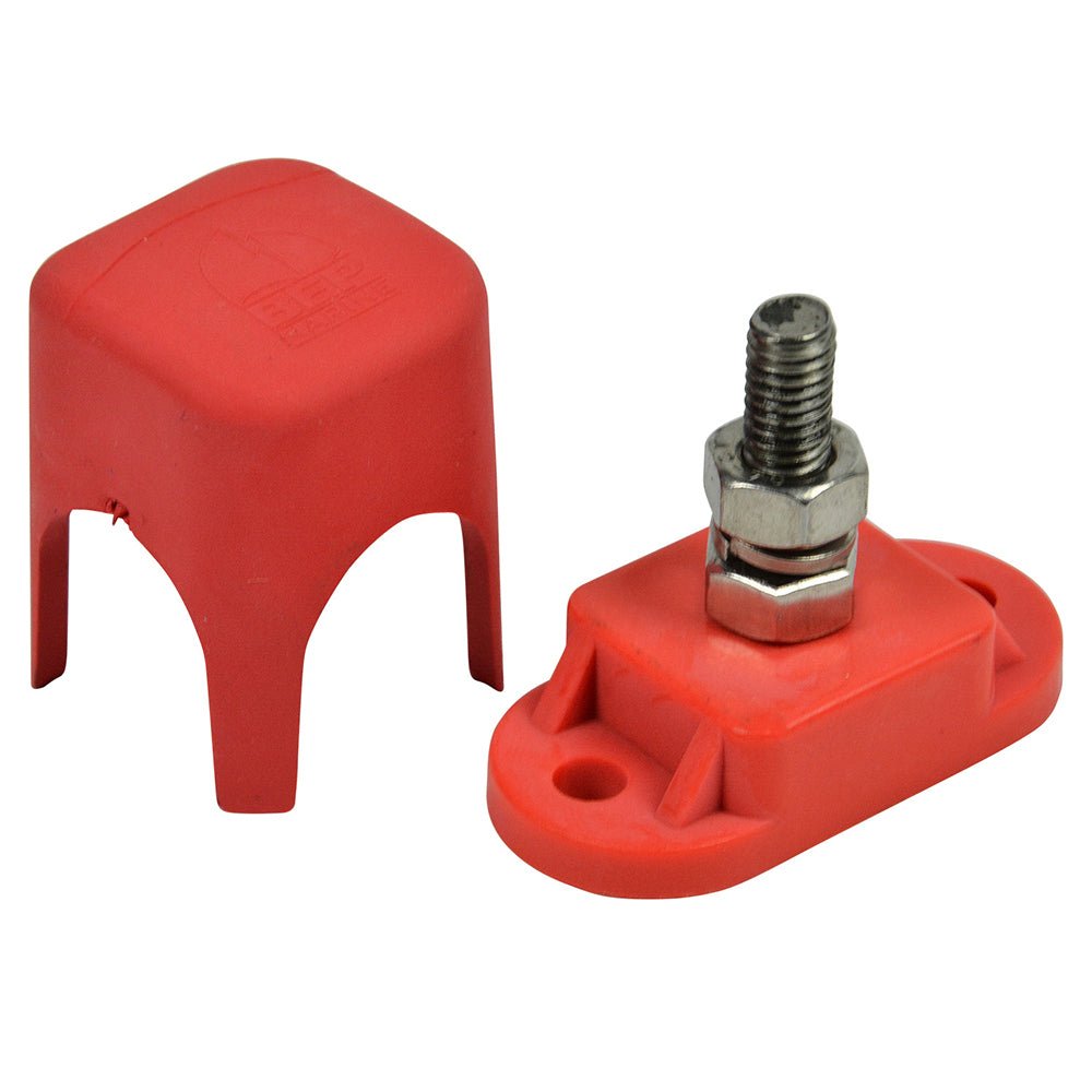 BEP Pro Installer Single Insulated Distribution Stud - 1/4" - Positive - IS-6MM-1R/DSP - CW58708 - Avanquil