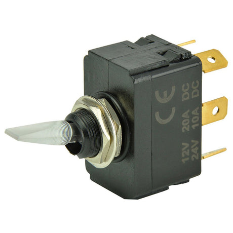 BEP SPDT Lighted Toggle Switch - ON/OFF/ON - 1001907 - CW68667 - Avanquil