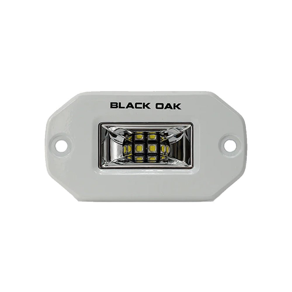 Black Oak Pro Series 2" Flush Mounted Scene Light - White - 2FSL-SRPOD10CR - CW95888 - Avanquil